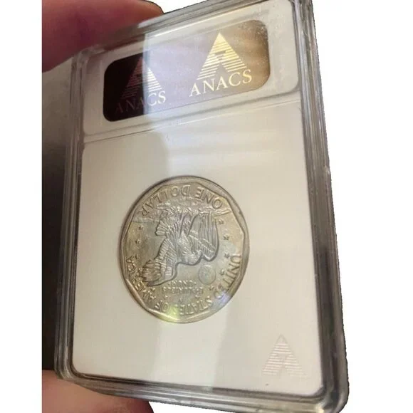 1979-P Wide Rim SUSAN B ANTHONY Dollar PCGS MS-64 - Picture 4 of 6